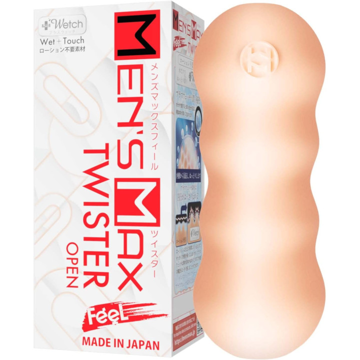 Men's Max Feel Twister Onahole (Open Type)