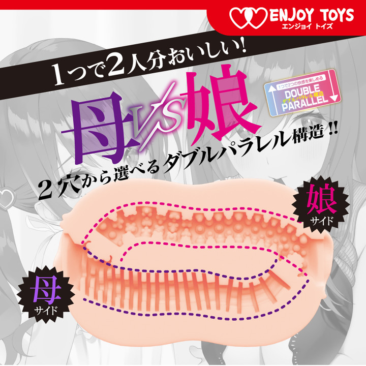 Mother and Daughter Threesome Onahole (Closed Holes)