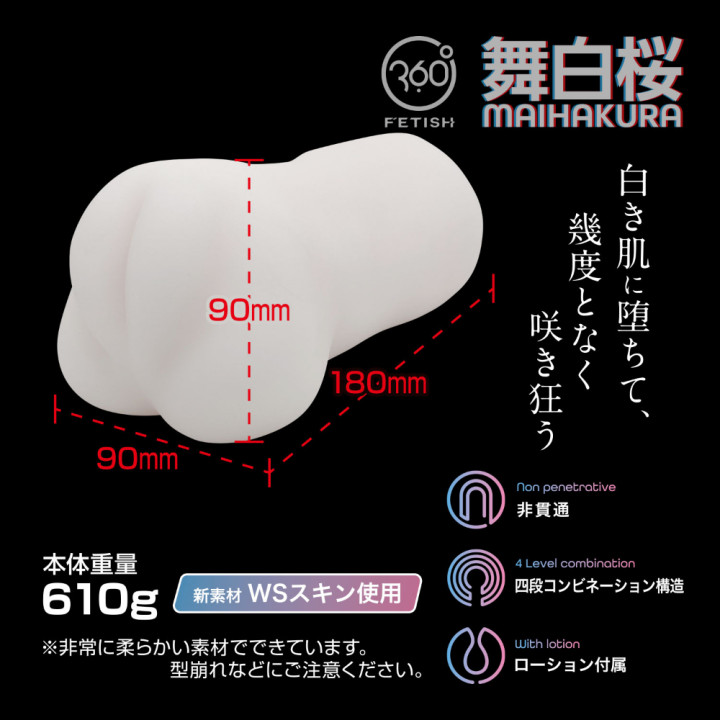 360 Degree Fetish Maihakura Onahole