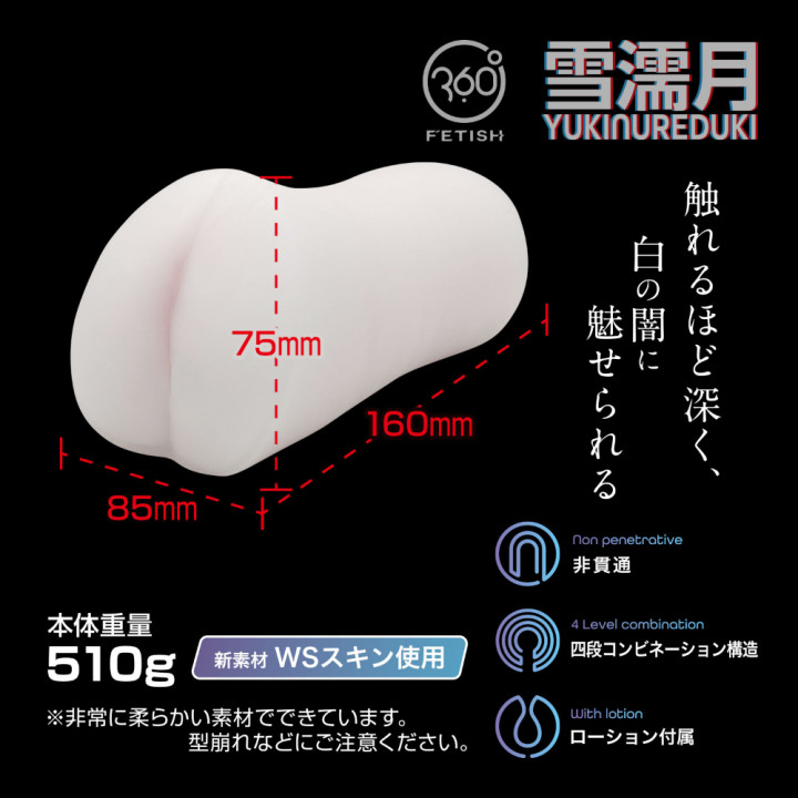 360 Degree Fetish Yukinureduki Onahole