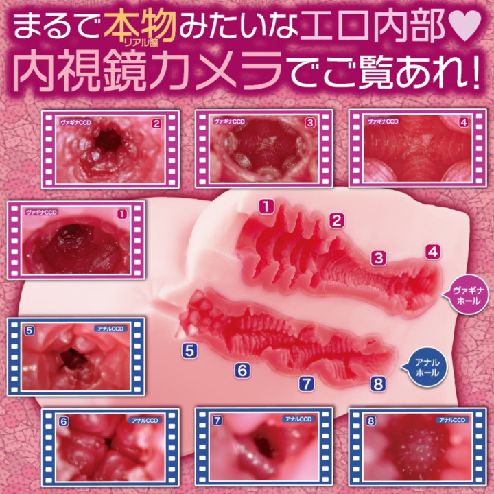 Utero in Bloom Onahole – Dual Hole Japanese Masturbator with Mochihada Skin | CKK
