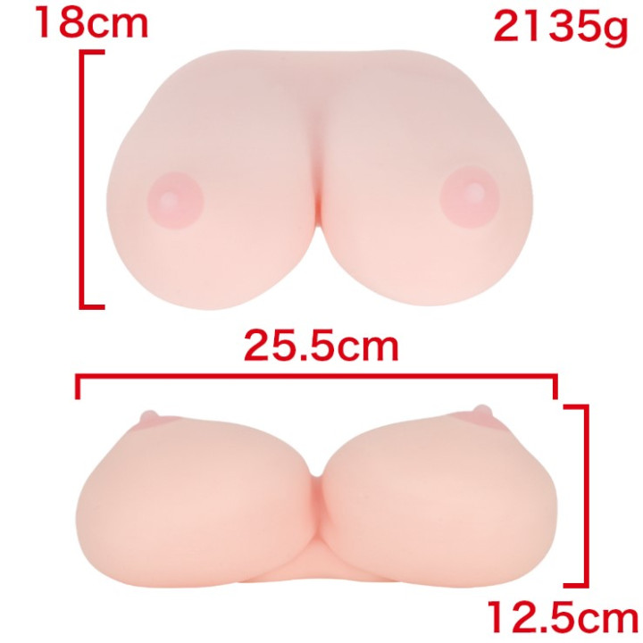 Shaking Breasts Powered Paizuri Titjob Toy