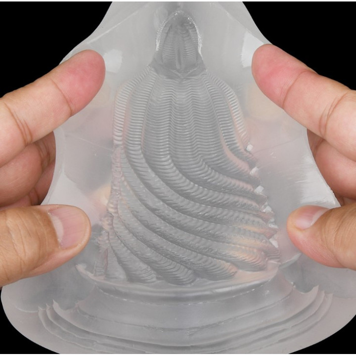 Longitudinal fold spiral